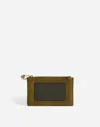 Madewell The Small Travel Zip Pouch In Aged Olive Multi