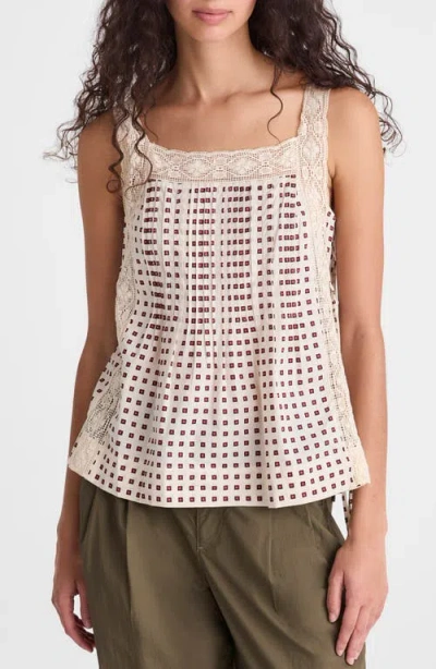 Madewell The Sophie Sleeveless Top In White