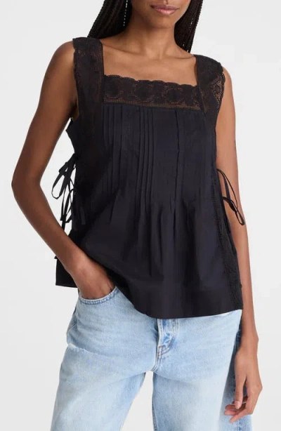 Madewell The Sophie Top In Black