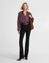 Madewell The Stretch Flare Jean In Multi