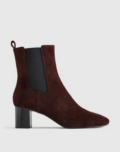 Madewell The Sylvia Chelsea Boot In Brown