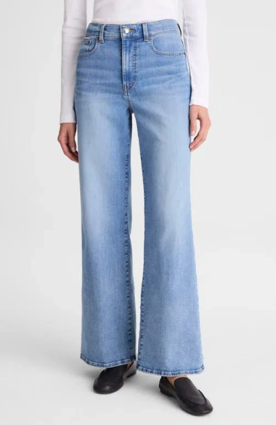 Madewell The Tall Wide Leg Jeans In Blue