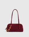 Madewell The Top-zip Mini Shoulder Bag In Red