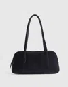 Madewell The Top-zip Shoulder Bag In Purple