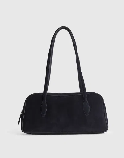 Madewell The Top-zip Shoulder Bag In Purple