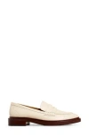 Madewell The Vernon Loafer In Ecru