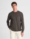 Madewell The Vintage Long-sleeve Pocket Tee In Black