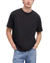 Madewell Garment-dyed Allday Crewneck Tee In Black