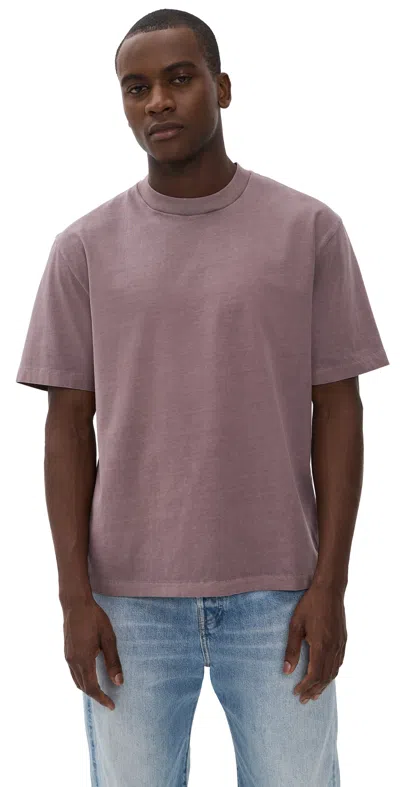Madewell The Vintage Tee Chalked Fig In Brown