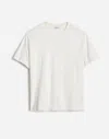 Madewell Garment-dyed Allday Crewneck Pocket Tee In Soft White