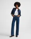 Madewell The Wide-leg Jean In Blue