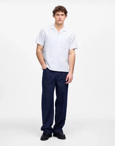 Madewell The Wide-leg Jean In Rinse Wash