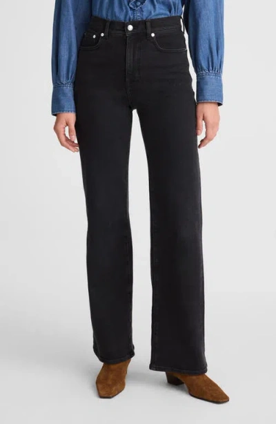 Madewell The Wide Leg Jeans In Black