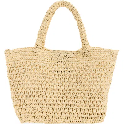 Madewell The Woven Mini Tote In Yellow