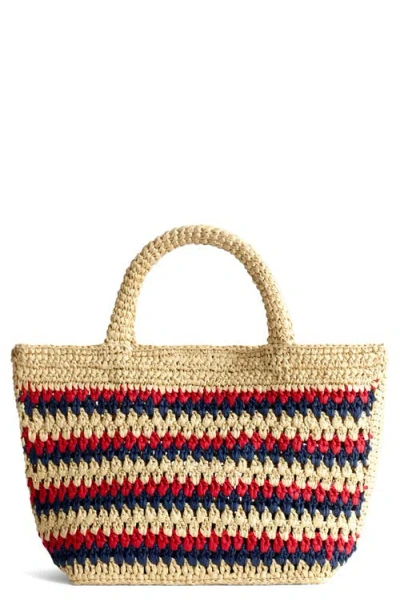 Madewell The Woven Mini Tote In Multi