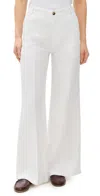 Madewell The Zoe Relaxed Wide Pants Salt In Salt