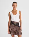 Madewell Tiered Mini Skirt