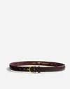 Madewell Tory Leather Spur Belt In Havana