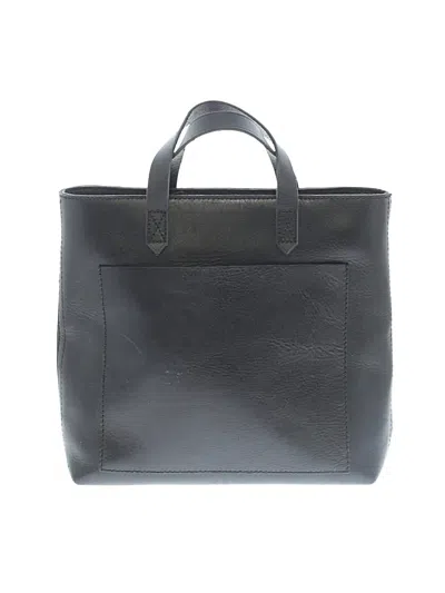 Pre-owned Madewell Tote Bag In Black