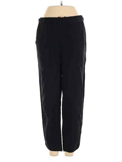 Pre-owned Madewell Track Pants In Black