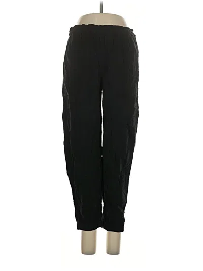 Pre-owned Madewell Track Pants In Black