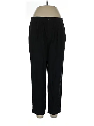 Pre-owned Madewell Track Pants In Black