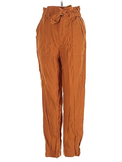 Pre-owned Madewell Track Pants In Brown