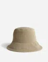 Madewell Trench Bucket Hat In Heritage Khaki