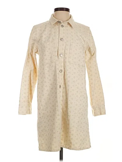 Pre-owned Madewell Trenchcoat In Gold