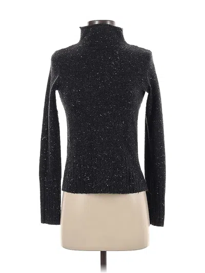 Pre-owned Madewell Turtleneck Sweater In Black