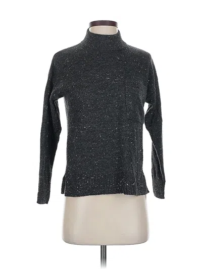Pre-owned Madewell Turtleneck Sweater In Black