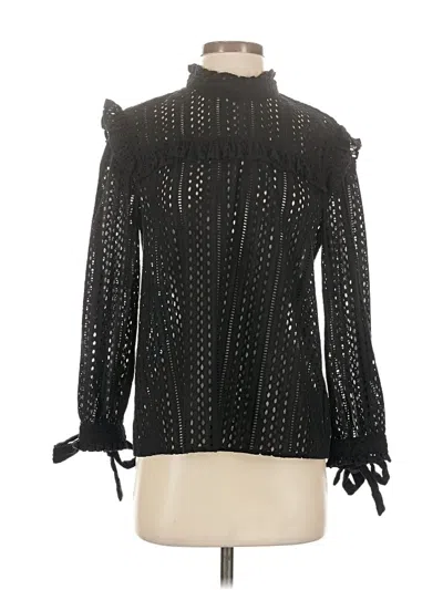 Pre-owned Madewell Turtleneck Sweater In Black