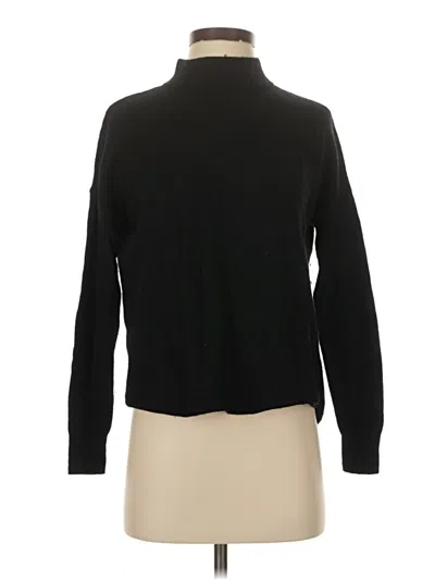 Pre-owned Madewell Turtleneck Sweater In Black