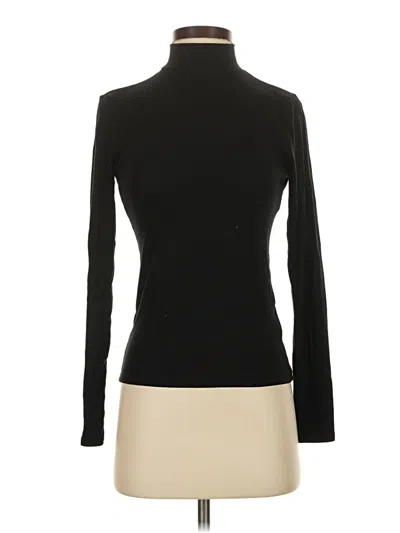 Pre-owned Madewell Turtleneck Sweater In Black