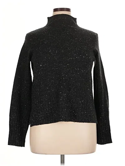 Pre-owned Madewell Turtleneck Sweater In Black