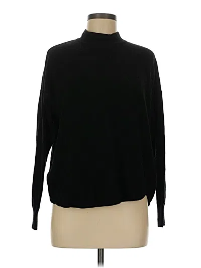 Pre-owned Madewell Turtleneck Sweater In Black