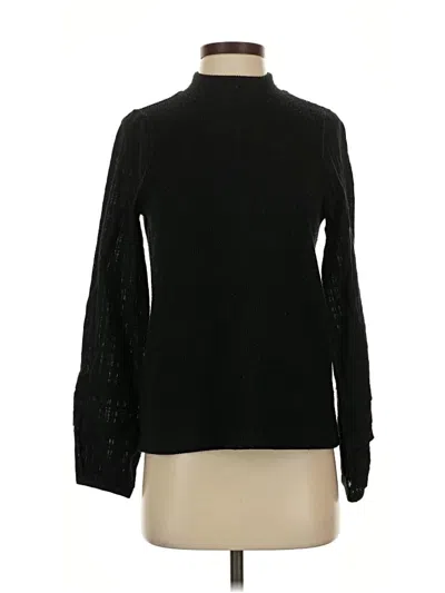 Pre-owned Madewell Turtleneck Sweater In Black
