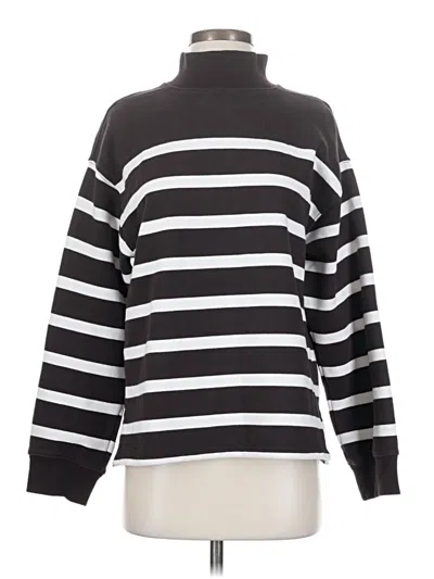 Pre-owned Madewell Turtleneck Sweater In Black