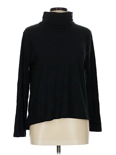 Pre-owned Madewell Turtleneck Sweater In Black