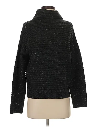 Pre-owned Madewell Turtleneck Sweater In Black