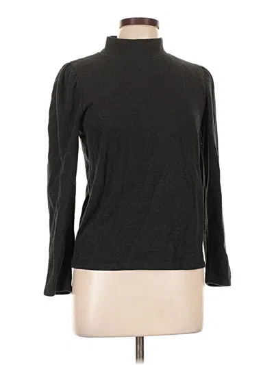 Pre-owned Madewell Turtleneck Sweater In Black