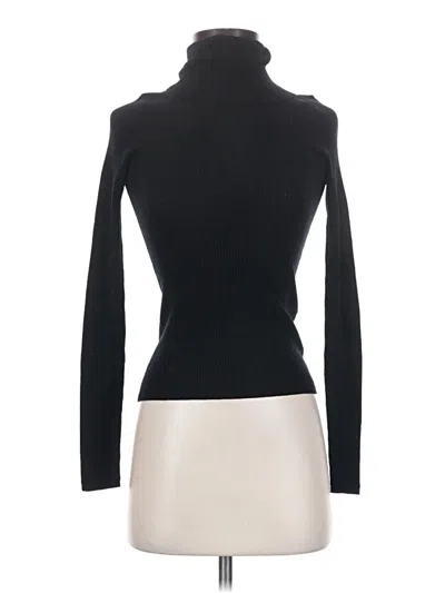 Pre-owned Madewell Turtleneck Sweater In Black
