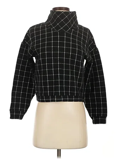 Pre-owned Madewell Turtleneck Sweater In Black