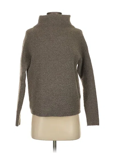 Pre-owned Madewell Turtleneck Sweater In Brown