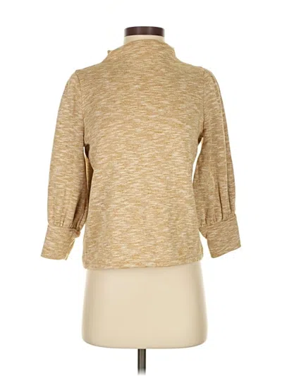 Pre-owned Madewell Turtleneck Sweater In Brown