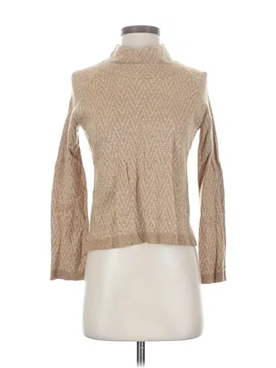 Pre-owned Madewell Turtleneck Sweater In Brown