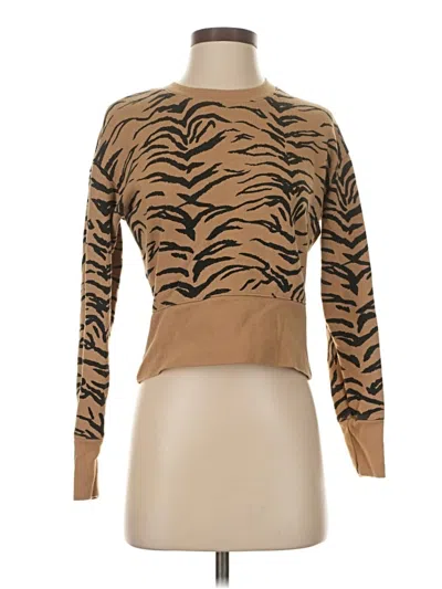 Pre-owned Madewell Turtleneck Sweater In Brown