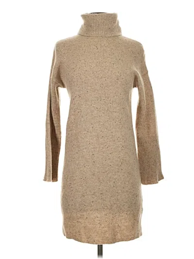 Pre-owned Madewell Turtleneck Sweater In Brown