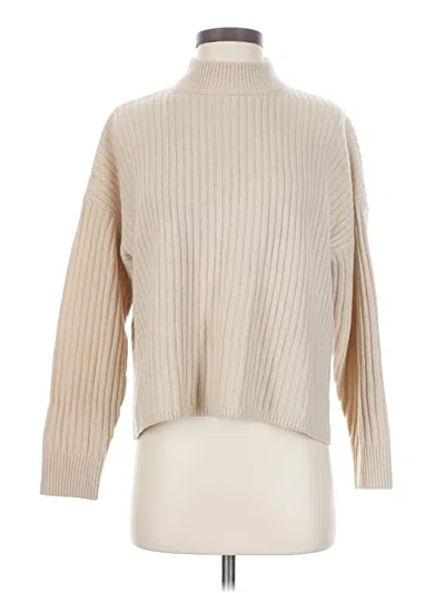 Pre-owned Madewell Turtleneck Sweater In Brown