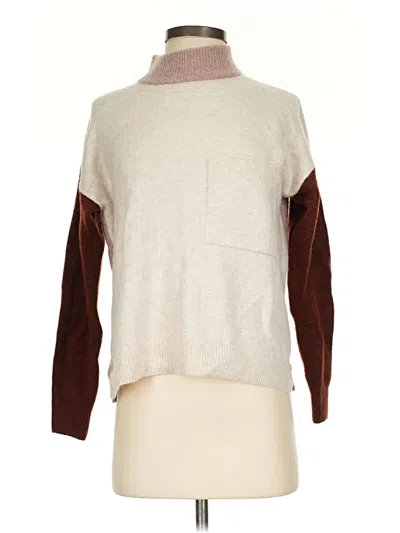 Pre-owned Madewell Turtleneck Sweater In Brown